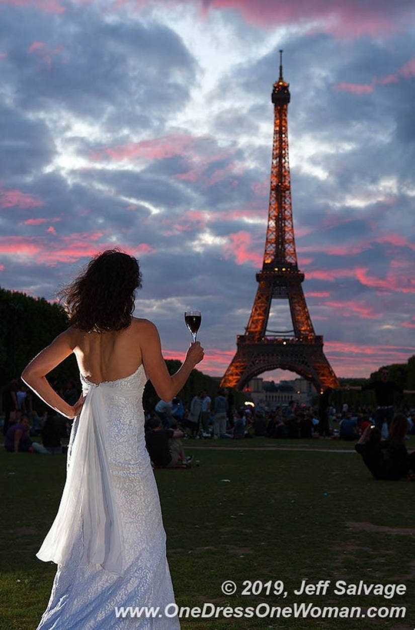 La eterna novia: el hombre de 12 años fotografiando mujer en vestido de novia de todo el mundo