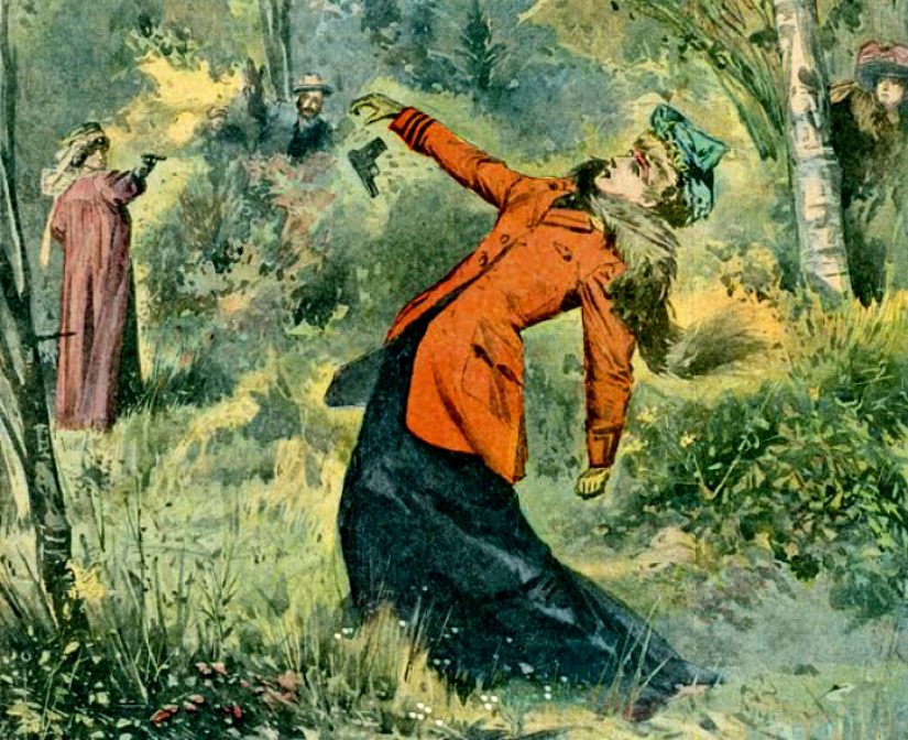 La historia de las mujeres duelos