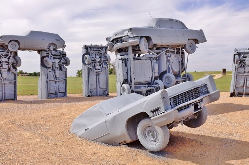 La más extraña parodia de Stonehenge La más extraña parodia de Stonehenge