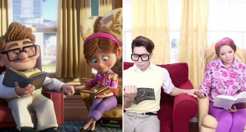 La muchacha intentó en las imágenes, de 15 de princesas de disney