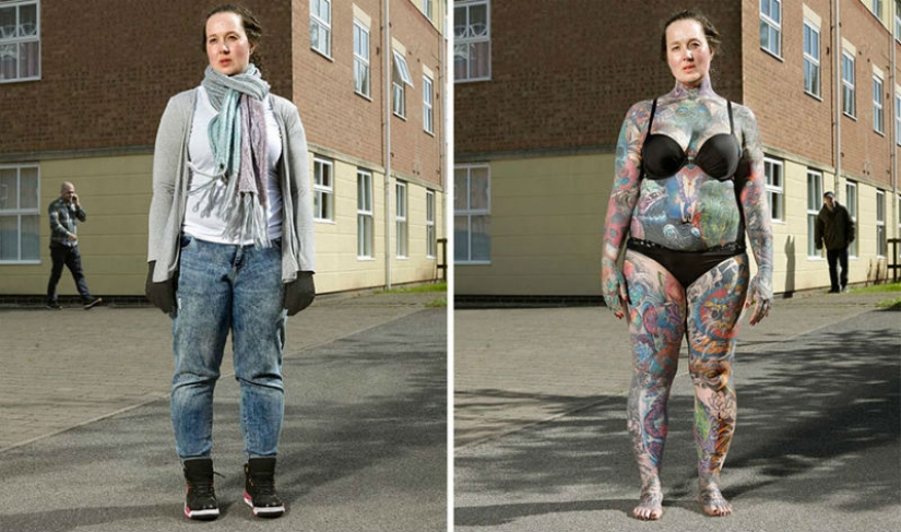 La verdad desnuda. La gente anotó de cabeza a los pies, ropa y sin La verdad desnuda. La gente anotó de cabeza a los pies, ropa y sin