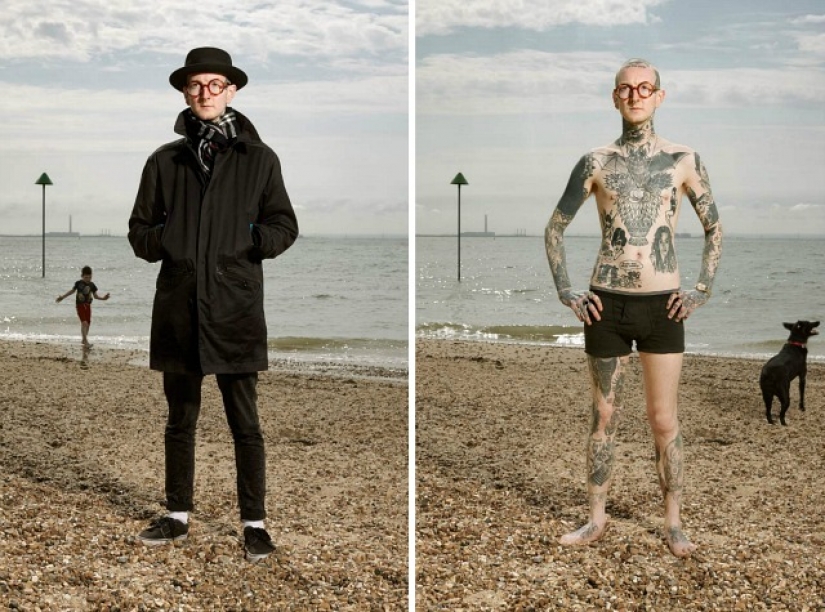 La verdad desnuda. La gente anotó de cabeza a los pies, ropa y sin La verdad desnuda. La gente anotó de cabeza a los pies, ropa y sin