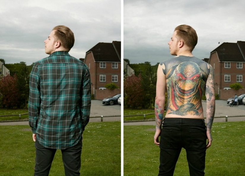 La verdad desnuda. La gente anotó de cabeza a los pies, ropa y sin La verdad desnuda. La gente anotó de cabeza a los pies, ropa y sin