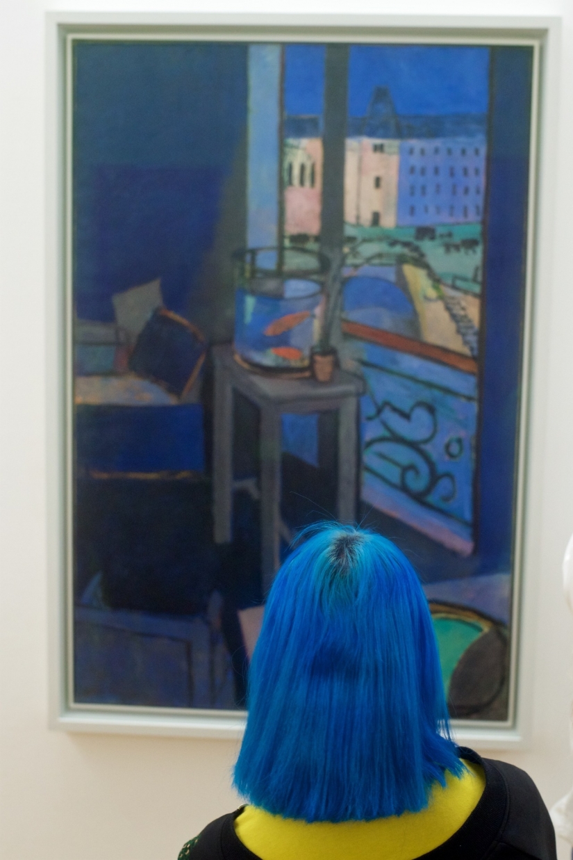 La vida se repite arte: Austria fotografías de los visitantes del Museo, "coincide" con fotos