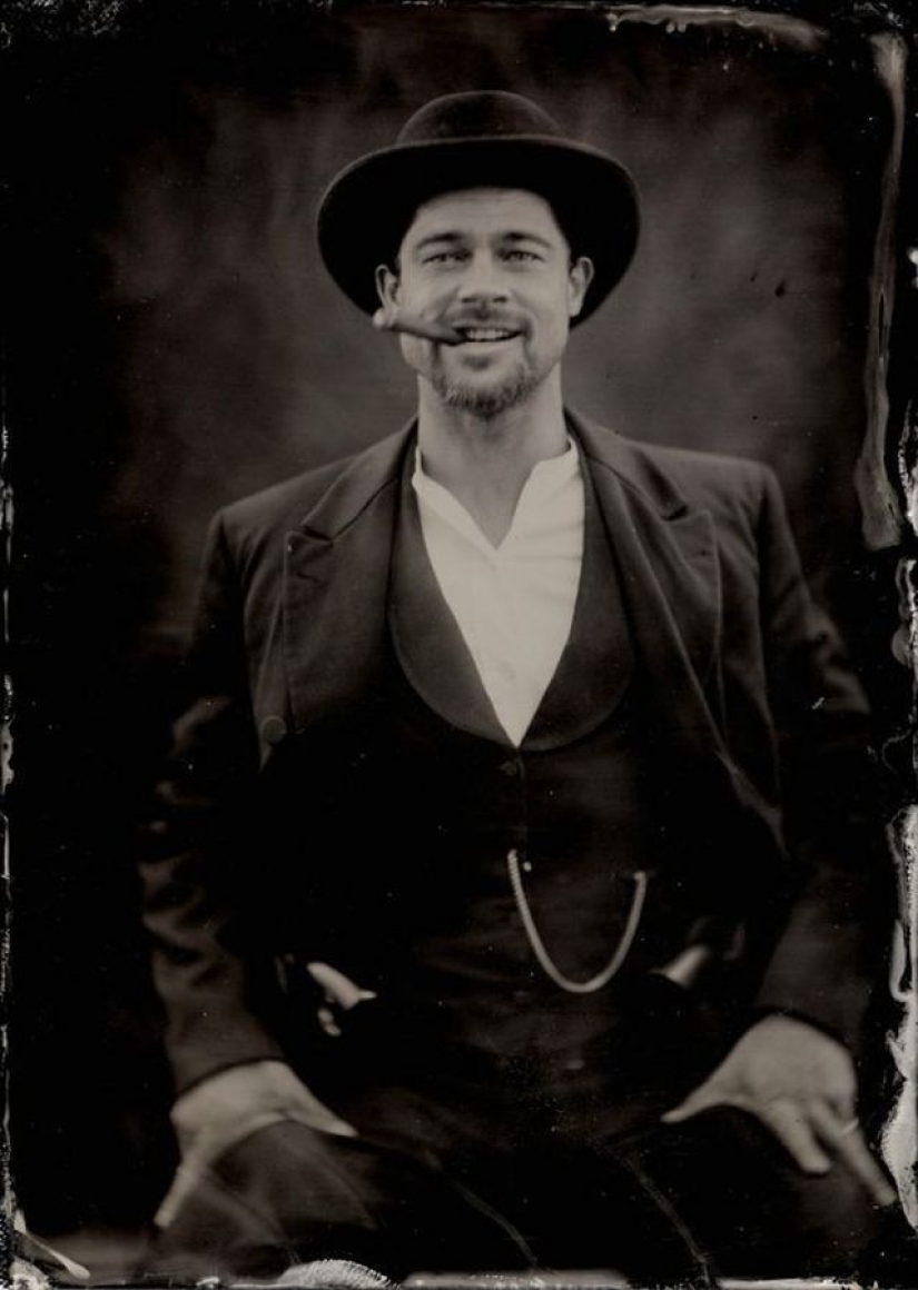 Las estrellas de Hollywood captado por una cámara del siglo XIX Las estrellas de Hollywood captado por una cámara del siglo XIX