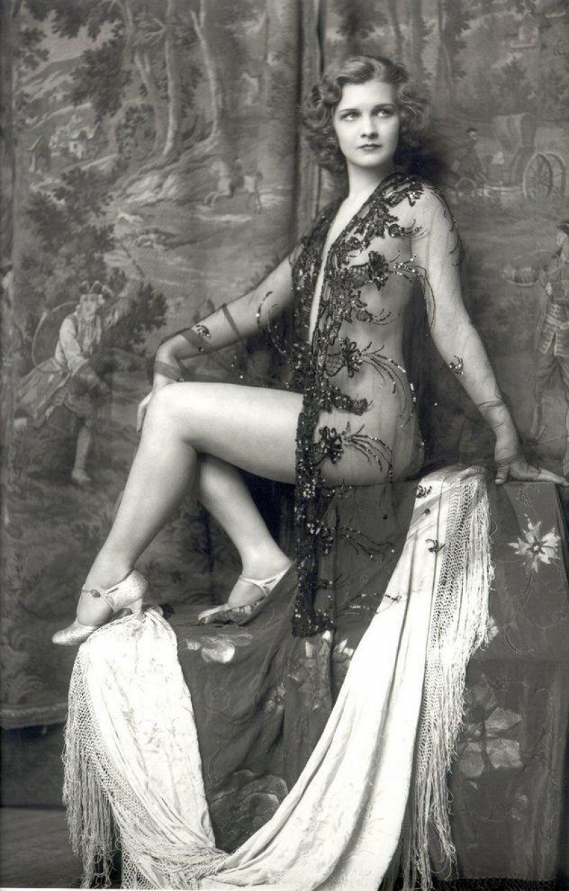"Las niñas Zigfeld": la más sexy actriz de Broadway 1920-erótico