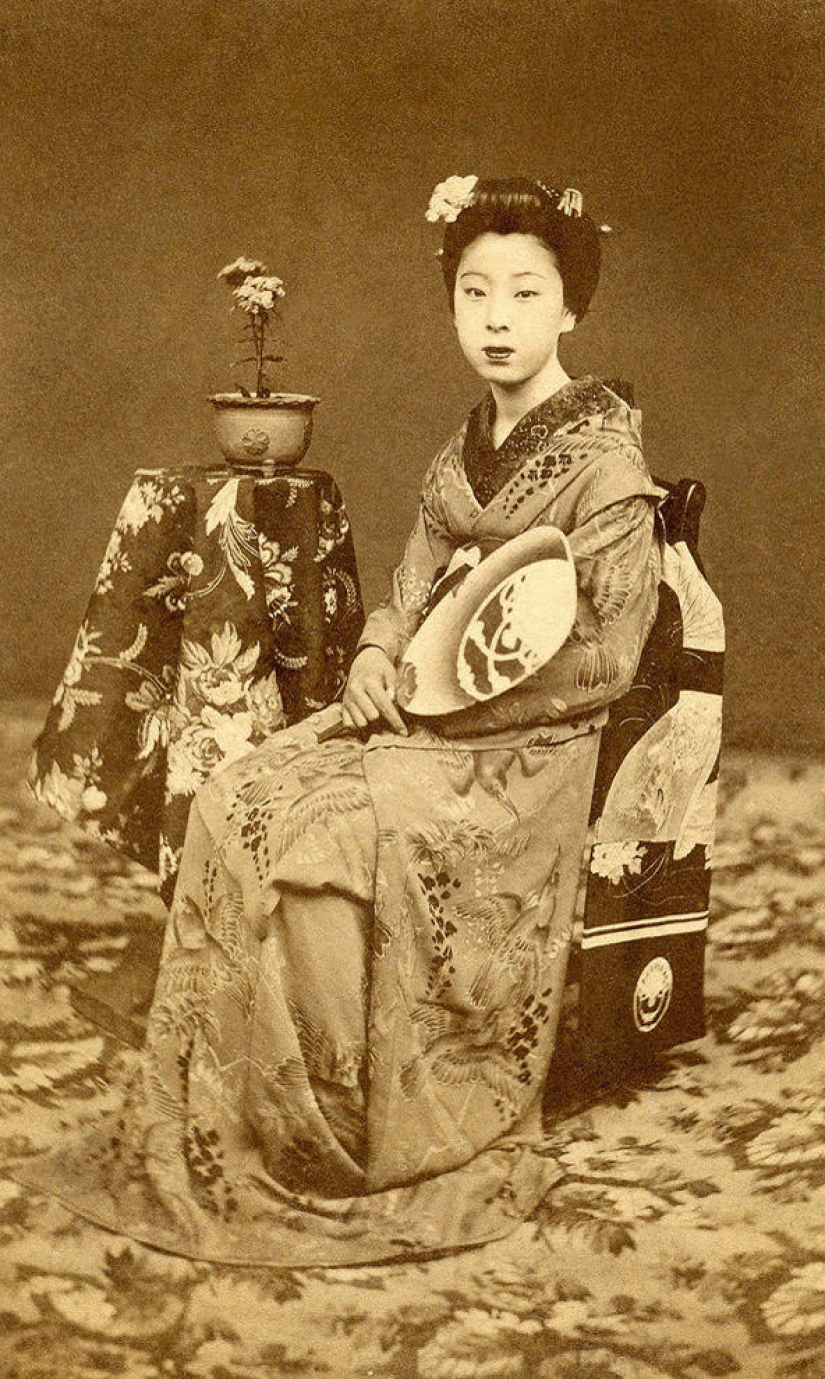 Las prostitutas de Japón del siglo XIX Las prostitutas de Japón del siglo XIX