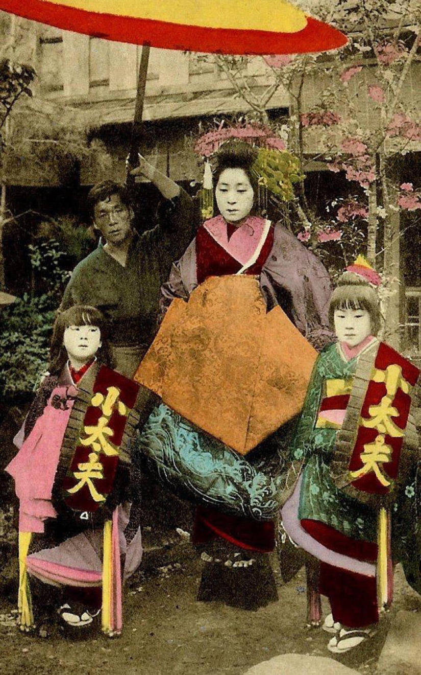 Las prostitutas de Japón del siglo XIX Las prostitutas de Japón del siglo XIX