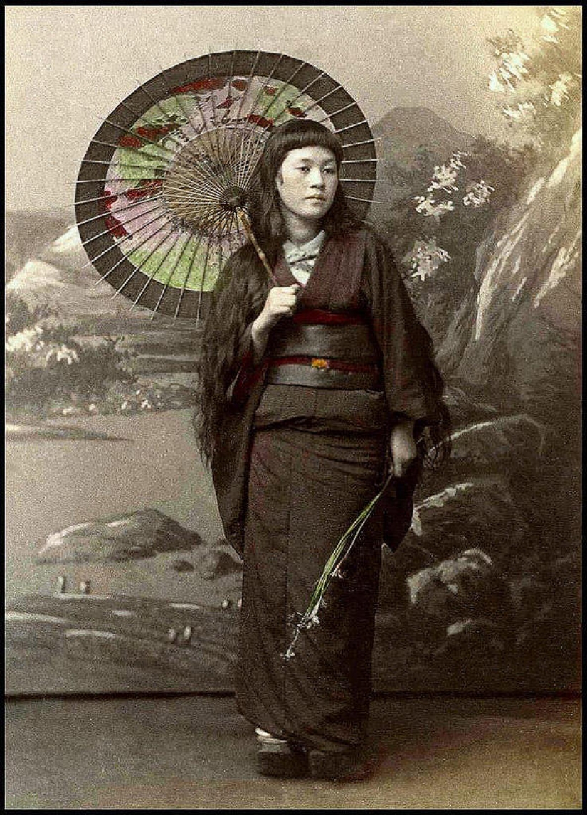 Las prostitutas de Japón del siglo XIX Las prostitutas de Japón del siglo XIX