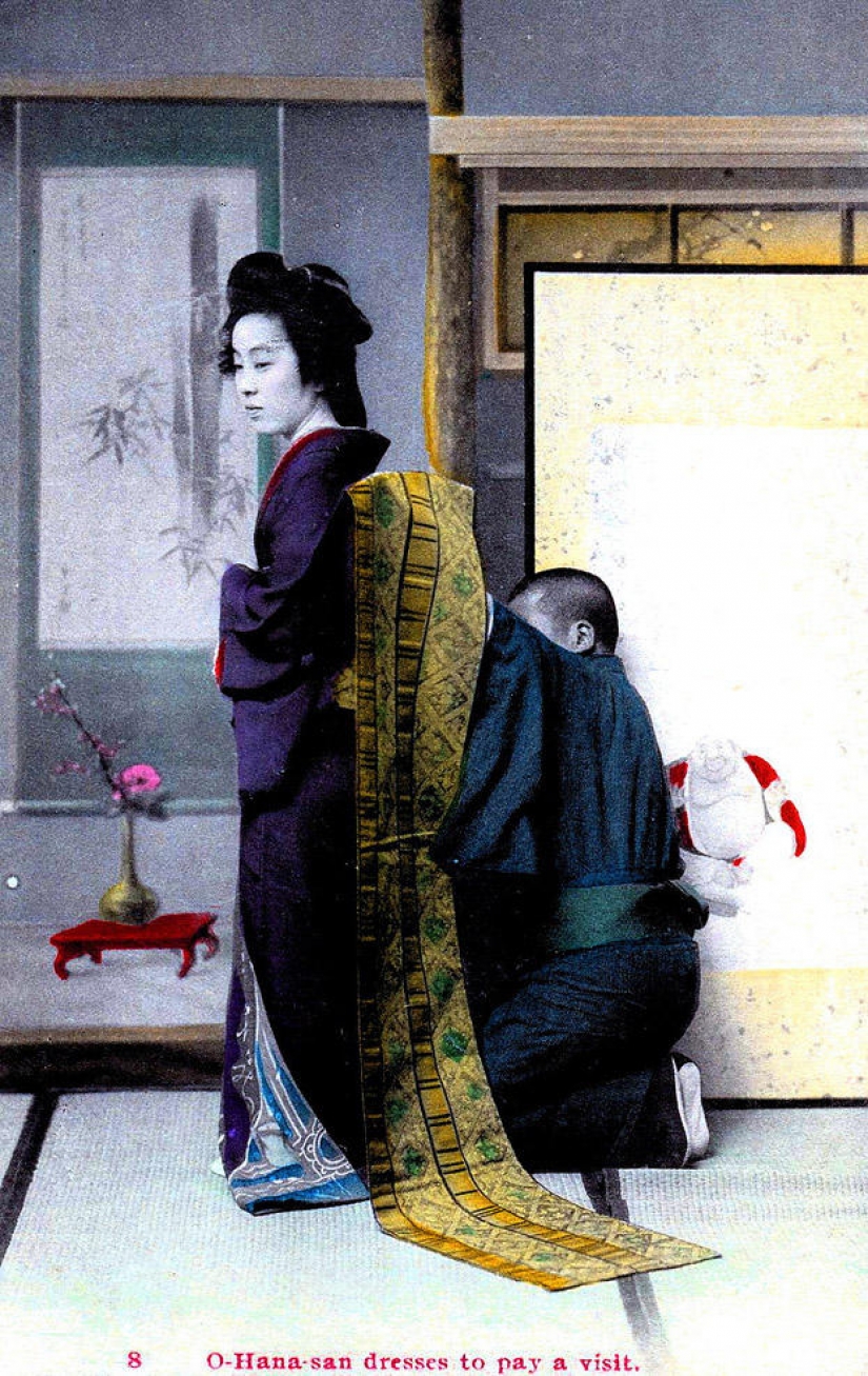 Las prostitutas de Japón del siglo XIX Las prostitutas de Japón del siglo XIX