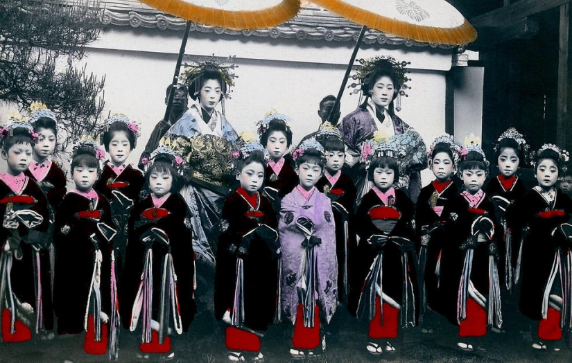 Las prostitutas de Japón del siglo XIX Las prostitutas de Japón del siglo XIX