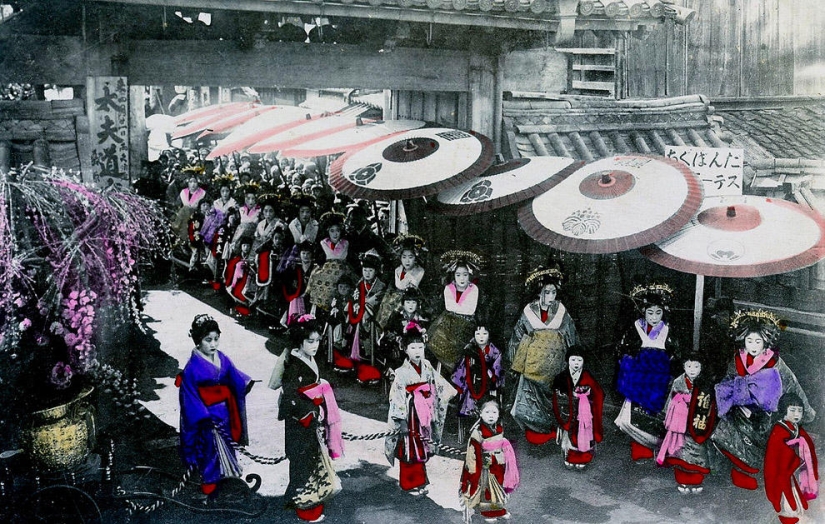 Las prostitutas de Japón del siglo XIX Las prostitutas de Japón del siglo XIX