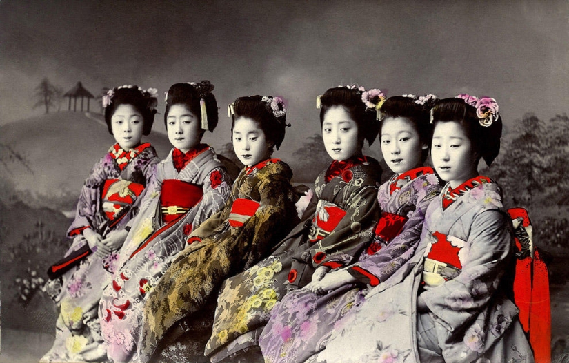 Las prostitutas de Japón del siglo XIX Las prostitutas de Japón del siglo XIX