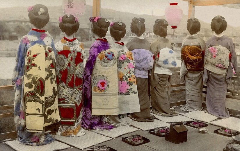 Las prostitutas de Japón del siglo XIX Las prostitutas de Japón del siglo XIX