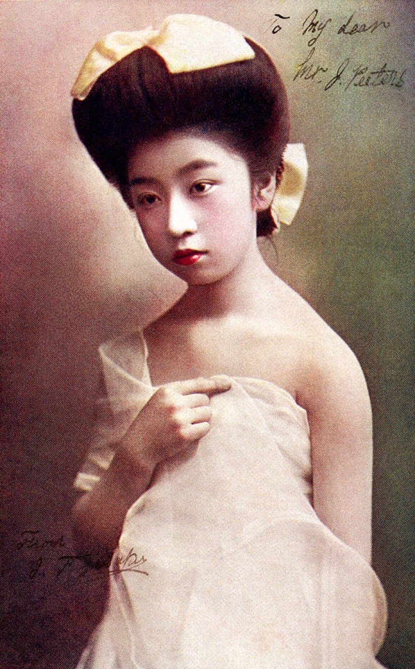 Las prostitutas de Japón del siglo XIX Las prostitutas de Japón del siglo XIX