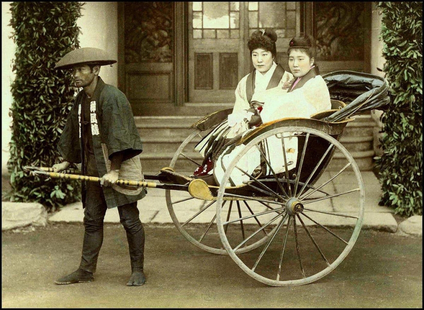 Las prostitutas de Japón del siglo XIX Las prostitutas de Japón del siglo XIX