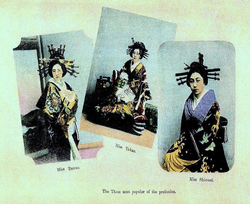 Las prostitutas de Japón del siglo XIX Las prostitutas de Japón del siglo XIX