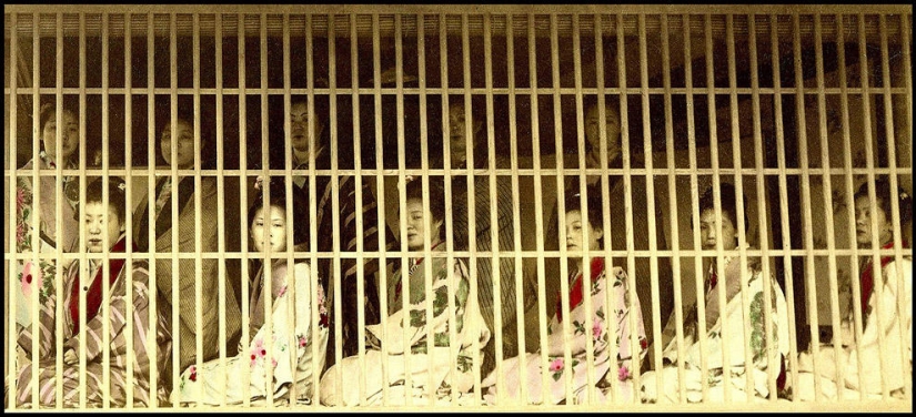 Las prostitutas de Japón del siglo XIX Las prostitutas de Japón del siglo XIX