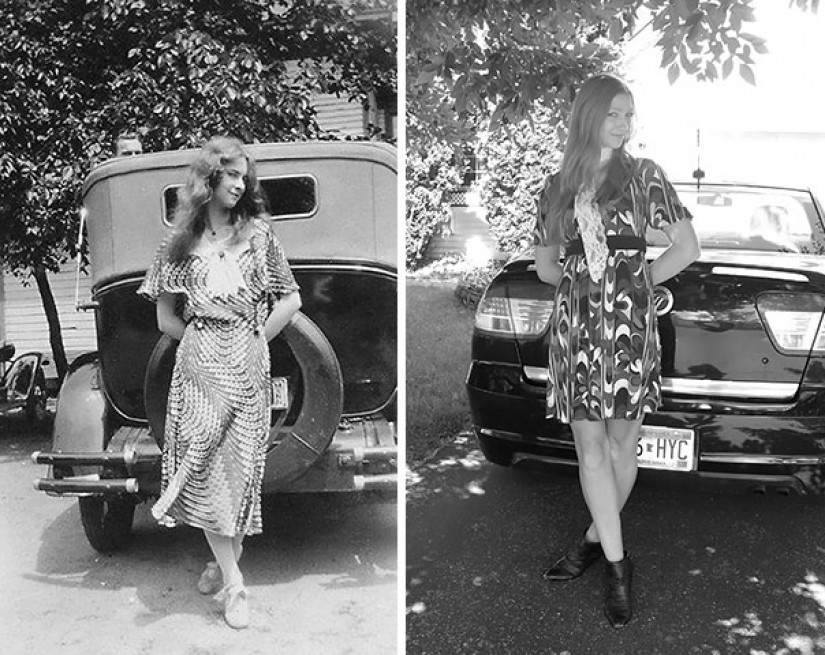 Launch the time machine: 25 photos of grandparents, who recreated their grandchildren Launch the time machine: 25 photos of grandparents, who recreated their grandchildren