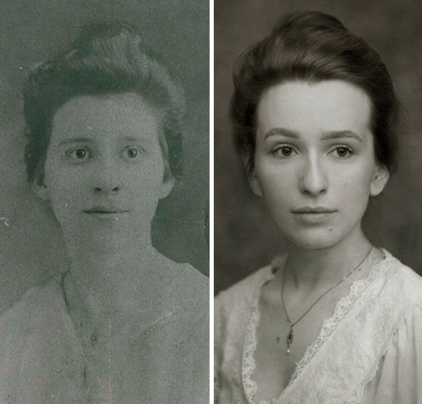 Launch the time machine: 25 photos of grandparents, who recreated their grandchildren Launch the time machine: 25 photos of grandparents, who recreated their grandchildren
