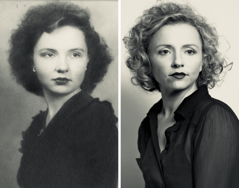 Launch the time machine: 25 photos of grandparents, who recreated their grandchildren Launch the time machine: 25 photos of grandparents, who recreated their grandchildren