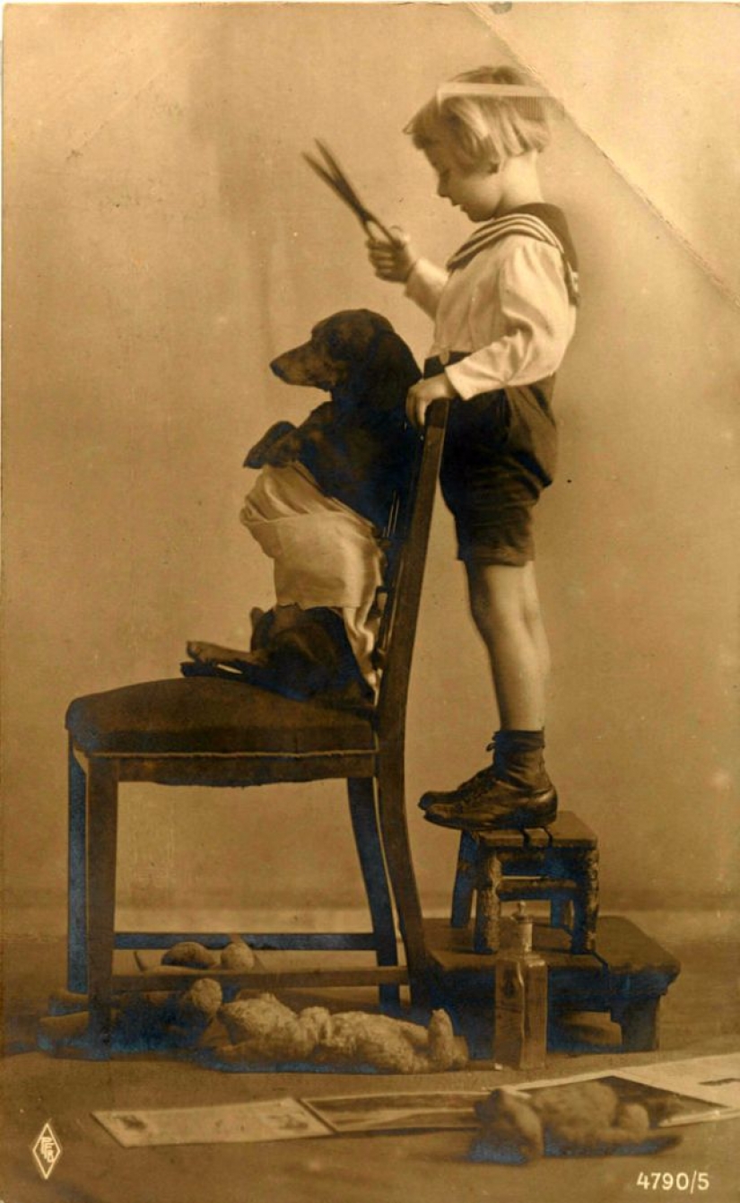 Like beasts of the nineteenth century people were friends