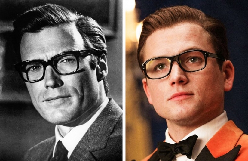 Like two drops: striking resemblance movie stars