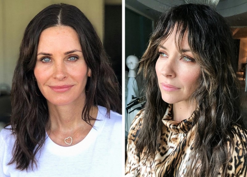 Like two drops: striking resemblance movie stars