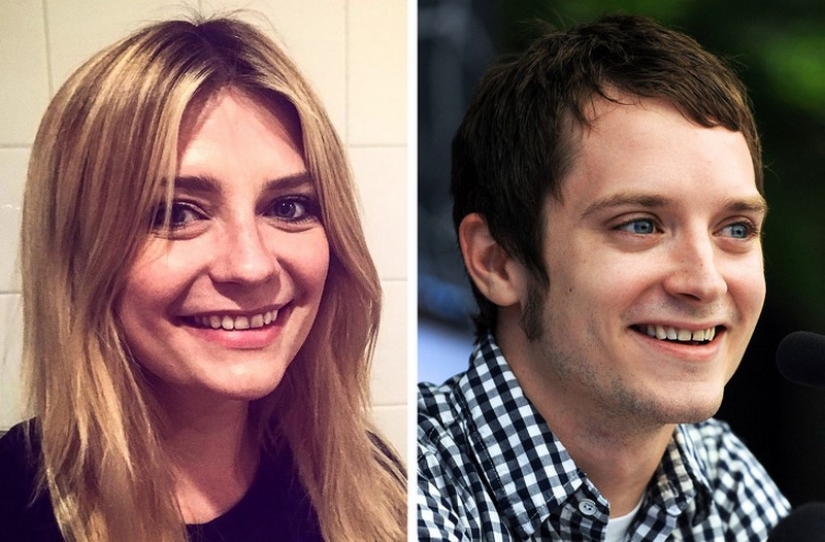 Like two drops: striking resemblance movie stars