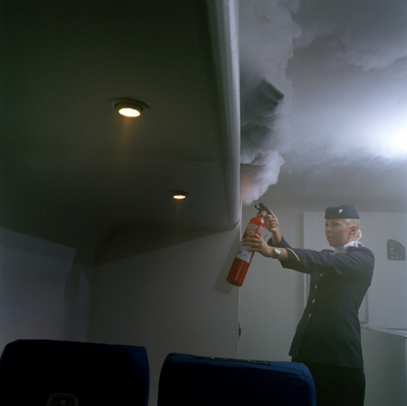 Look like the daily work of flight attendants