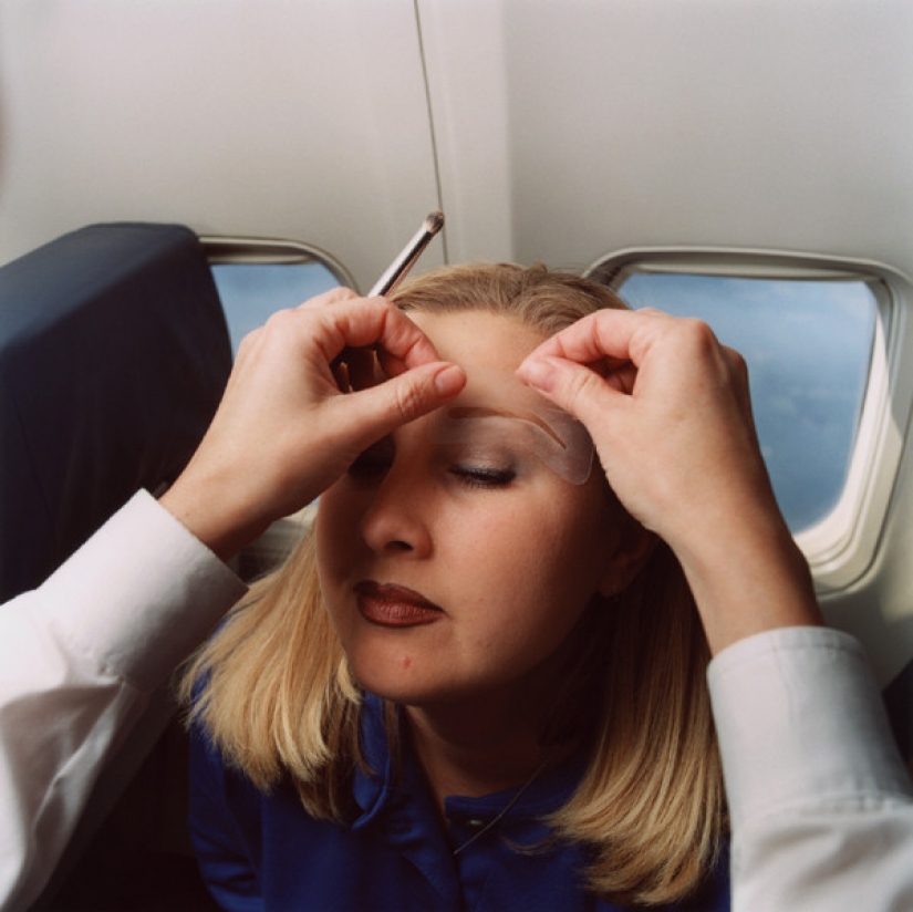 Look like the daily work of flight attendants