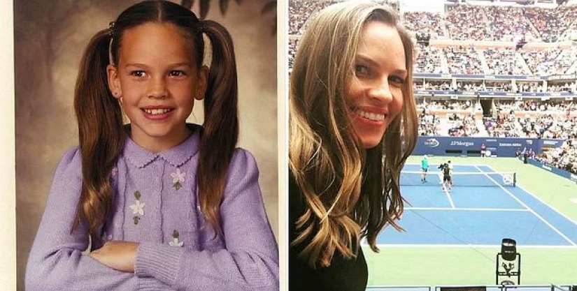 Looked like 20 celebrities before they have learned millions