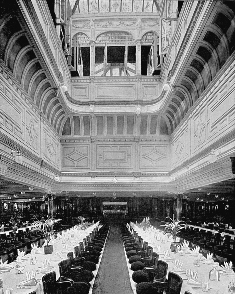 Looked like first class on the cruise ships before the era of aircraft Looked like first class on the cruise ships before the era of aircraft