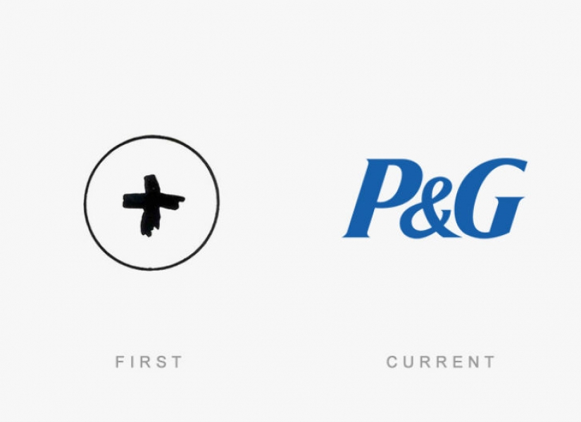 Looked like the first logos of world famous brands Looked like the first logos of world famous brands