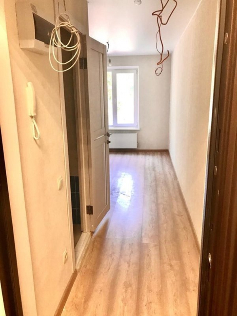 Looks like a 15-meter apartment in Moscow for 4 million rubles Looks like a 15-meter apartment in Moscow for 4 million rubles