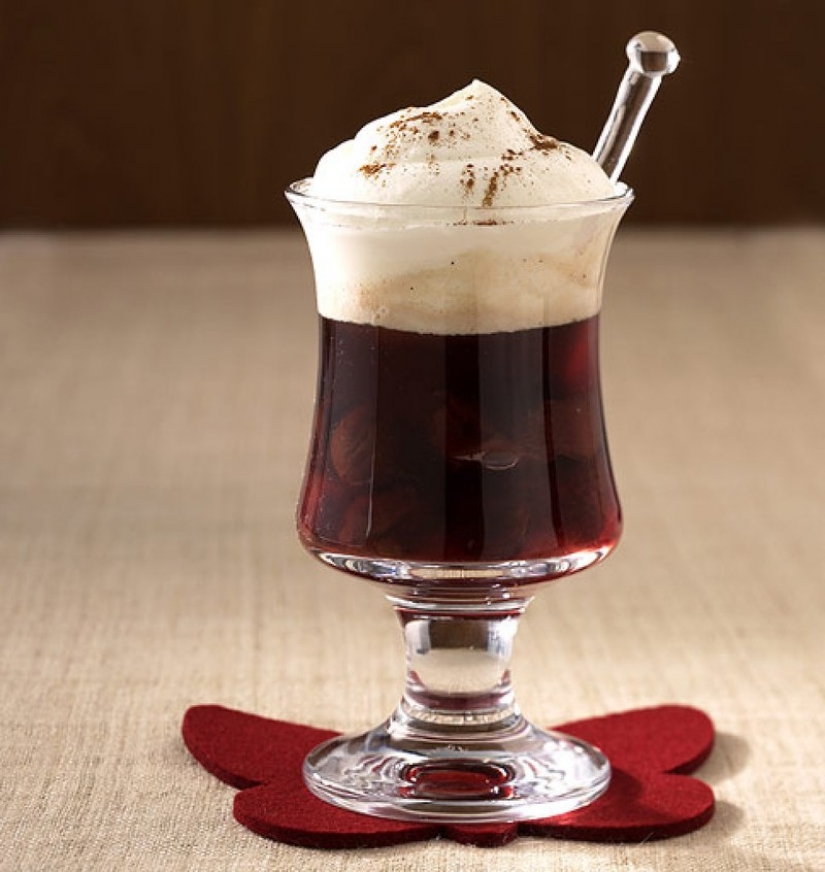 Looks like a Cup of coffee in different countries of the world