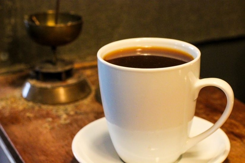 Looks like a Cup of coffee in different countries of the world