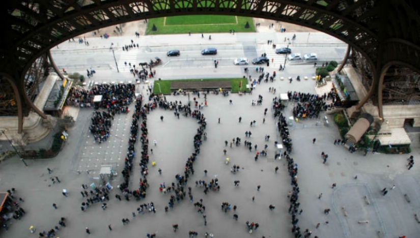 Looks like Paris from the Eiffel tower