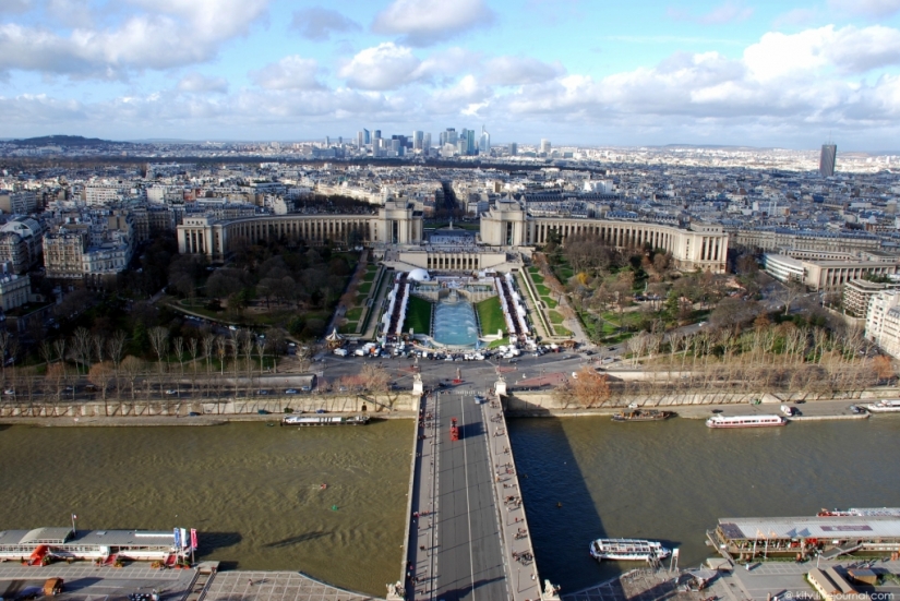 Looks like Paris from the Eiffel tower