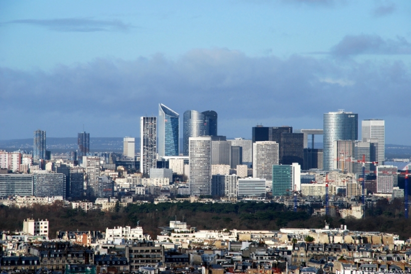 Looks like Paris from the Eiffel tower