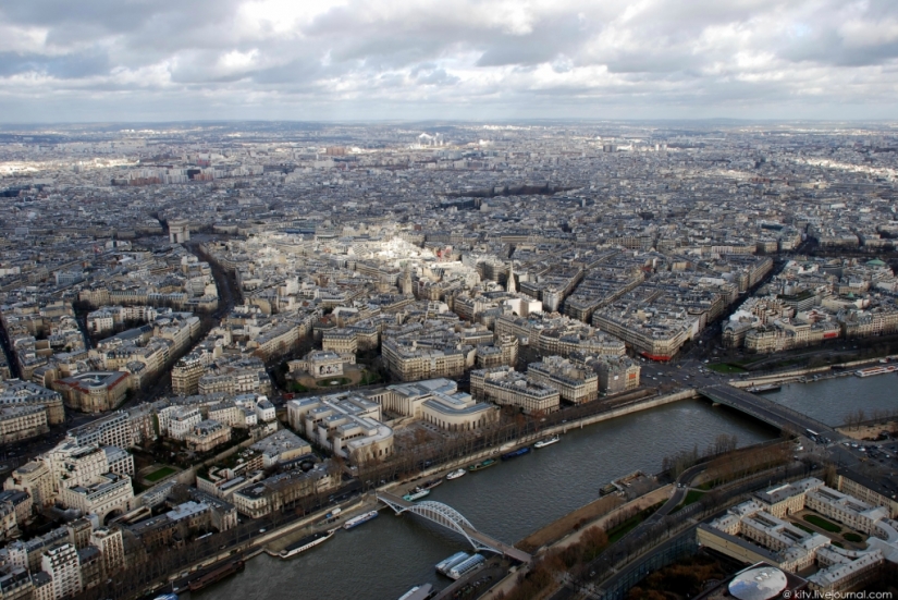 Looks like Paris from the Eiffel tower
