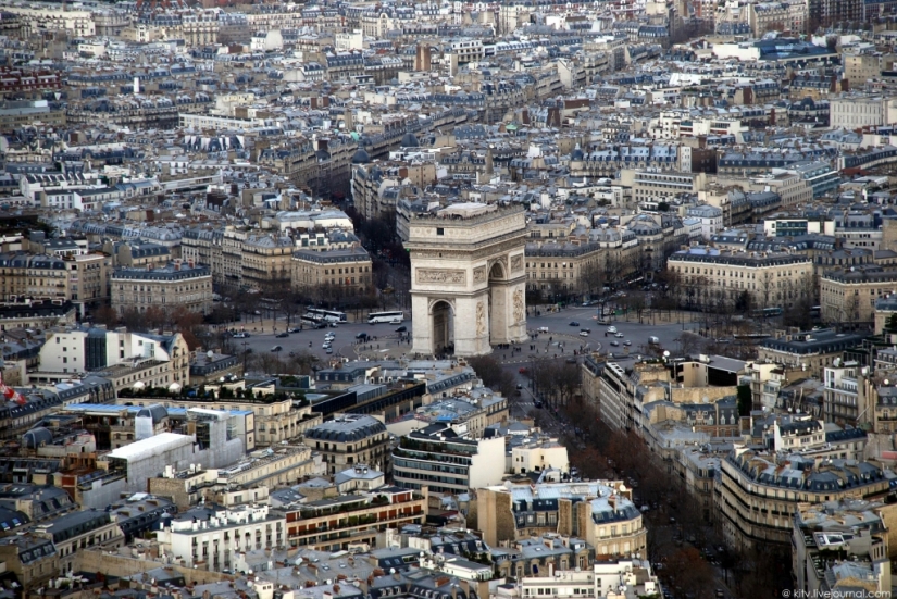 Looks like Paris from the Eiffel tower