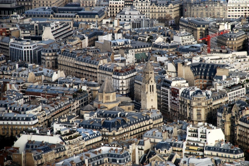 Looks like Paris from the Eiffel tower