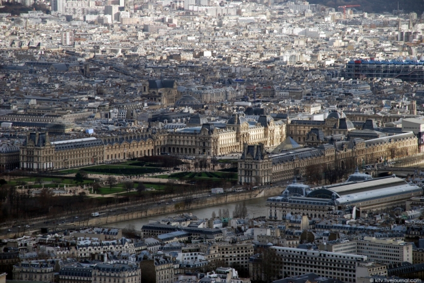 Looks like Paris from the Eiffel tower