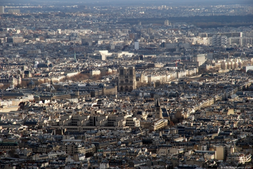 Looks like Paris from the Eiffel tower