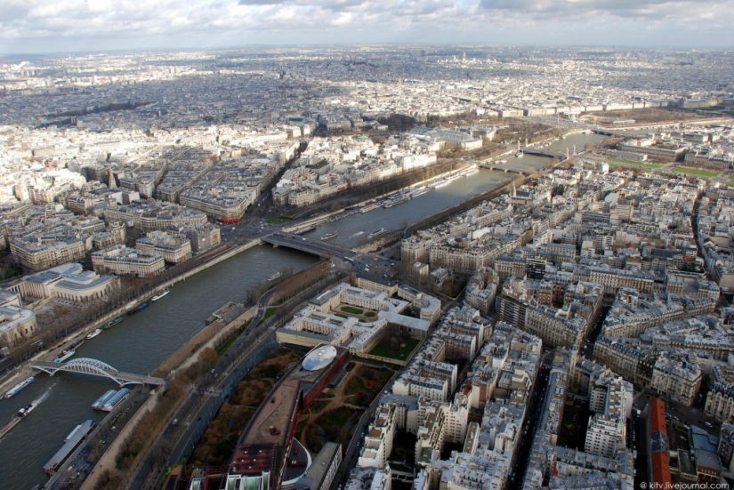 Looks like Paris from the Eiffel tower