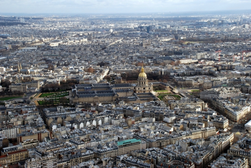 Looks like Paris from the Eiffel tower