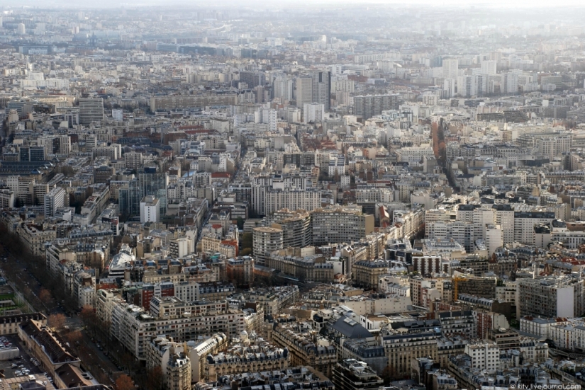 Looks like Paris from the Eiffel tower