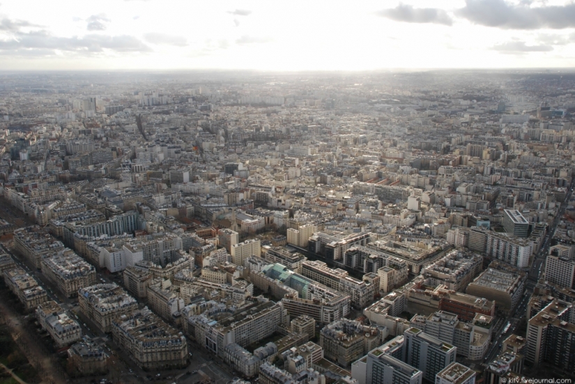 Looks like Paris from the Eiffel tower