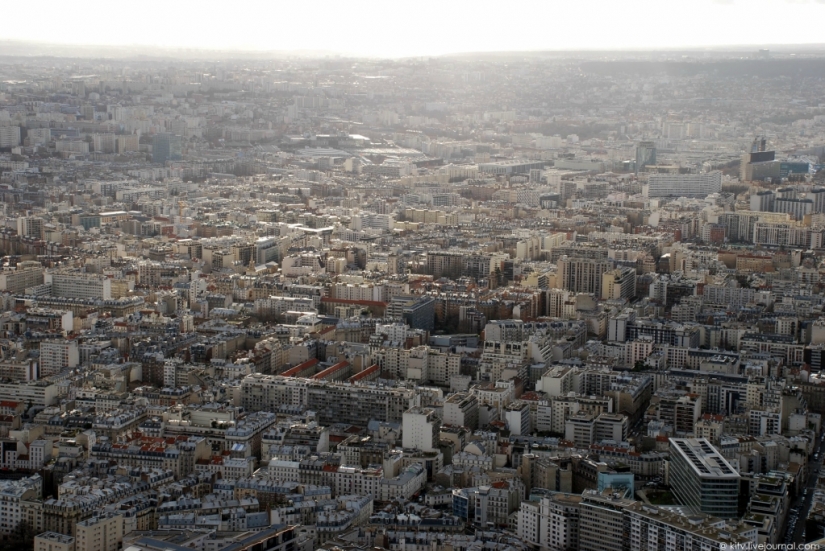 Looks like Paris from the Eiffel tower
